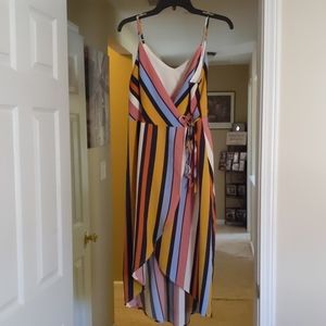 Wrap sun dress